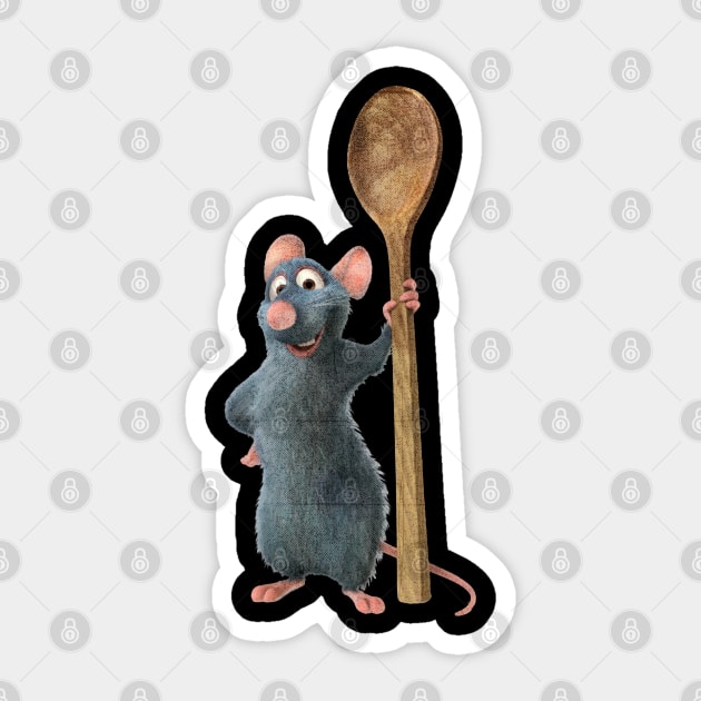 chef ratatouille Sticker by Kevan Hom